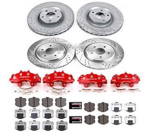 2006-2013 Z06 & GRANDSPORT POWERSTOP BRAKES & ROTORS UPGRADE KIT (ND)