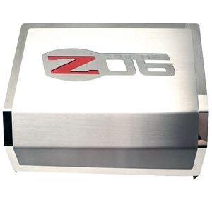 2006-2013 STAINLESS STEEL FUSE BOX COVER WITH Z06 LOGO