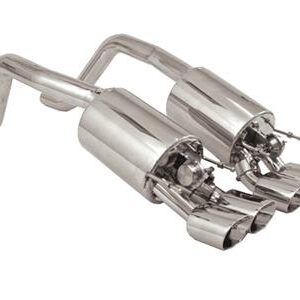 06-12 B&B Z06 ZR1 FUSION MUFFLERS WITH QUAD OVAL TIPS (ND)