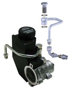 Camaro Power Steering Pump Hardline Kit, For Type II Pumps With Integral Reservoir, 1967-1981