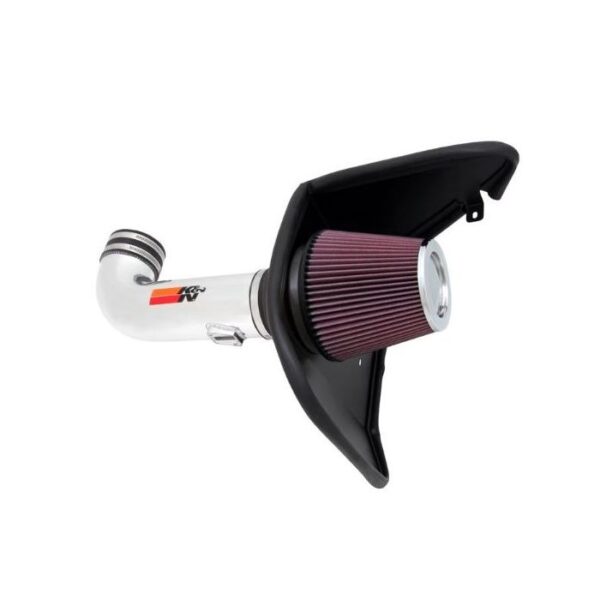 K&N Camaro Air Intake Kit, 4 Inch, Single Inlet, Passenger Side, Speed Density 1967-1969