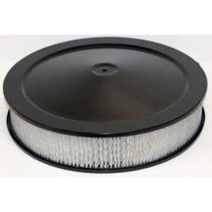 Air Cleaner, Round Black, 14" X 3"