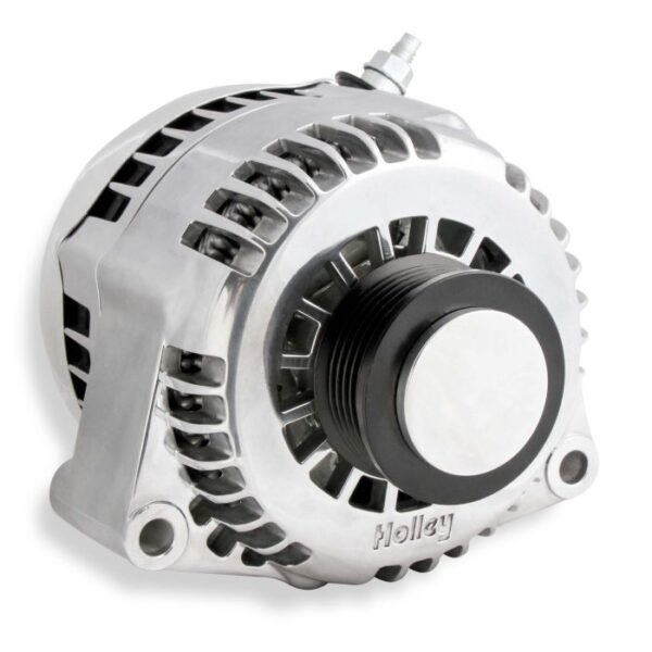 Holley Premium Alternator,Polished,150AMP,LS And LT Drives