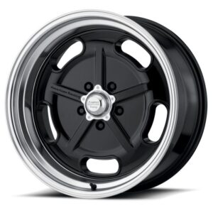 American Racing Salt Flat Gloss Black W/ Diamond Cut Lip Wheel,17X8