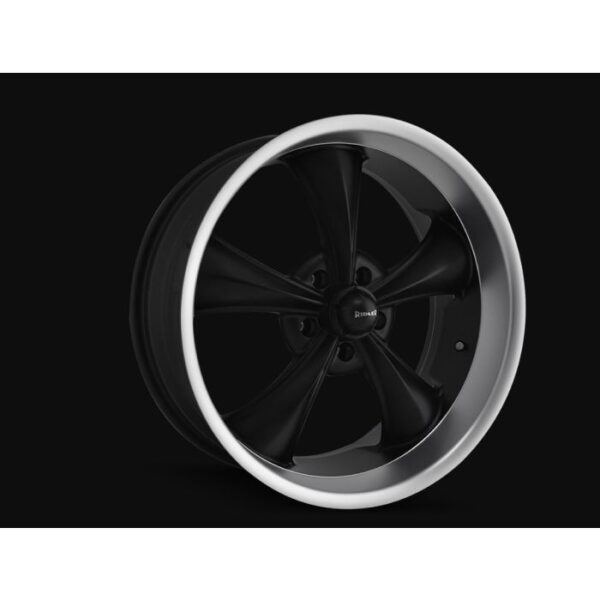 Detroit Wheels Ridler 18x9.5 695 Series Matte Black W Machin