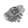 850 CFM Speed Demon Carburetor Polished Aluminum Mechanical Secondaries Annular - Image 2